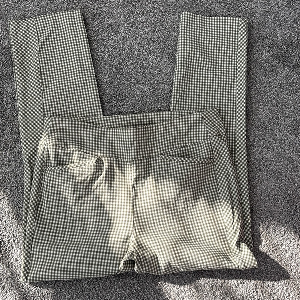 Chicos ankle pants (gingham)
